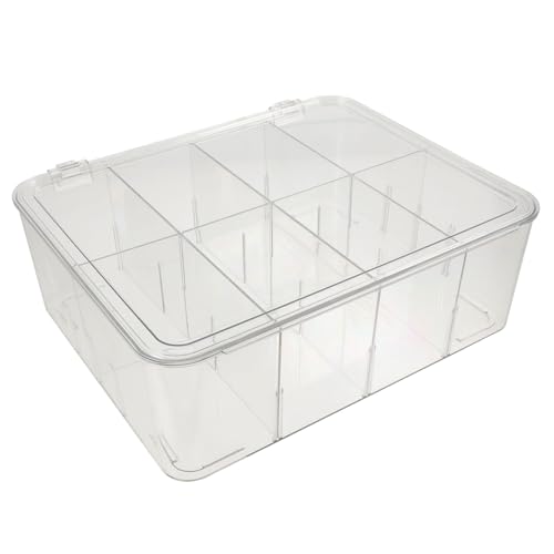 OATIPHO Make-up Aufbewahrungsbox Unterteilt Kosmetik Organizer Schminkbox Für Badezimmer Arbeitsplatte Schlafzimmer Kleinigkeiten Lagerung Box OATIPHO Make-up Aufbewahrungsbox Unterteilt Kosmetik Organizer Schminkbox Für Badezimmer Arbeitsplatte Schlafzimmer Kleinigkeiten Lagerung Box von OATIPHO