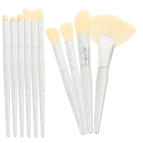 OATIPHO Makeup Pinselset Teiliges Set mit Transparenten Griffen für Puder und Lidschatten für Damen Leicht zu Reinigen Langlebige und Sichere Materialien von OATIPHO