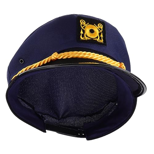 OATIPHO Kapitänsmütze Für Erwachsene Verstellbare Matrosenmütze Für Kostümpartys Cosplay Und Nautische Geeignet Für Männer Und Für Junggesellenabschiede Und von OATIPHO