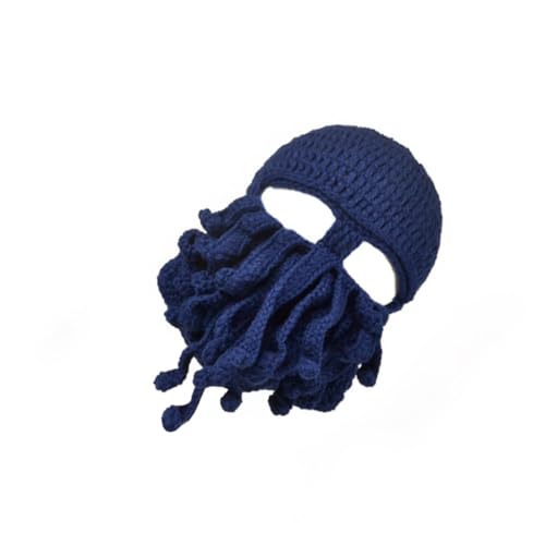 OATIPHO Einzigartige Handgefertigte Oktopusmütze – Gestrickte Beanie Mit Neuartigem Design Unisex Warme Wollmütze Für von OATIPHO