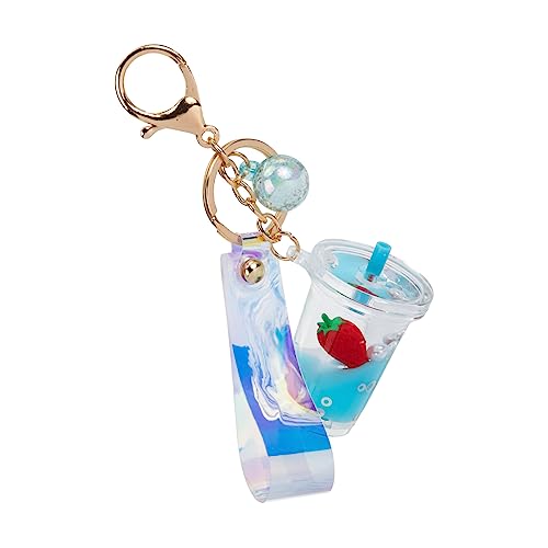 OATIPHO Eleganter Schlüsselanhänger mit Teetasse für Schlüssel und Taschen Dekoratives Accessoire von OATIPHO