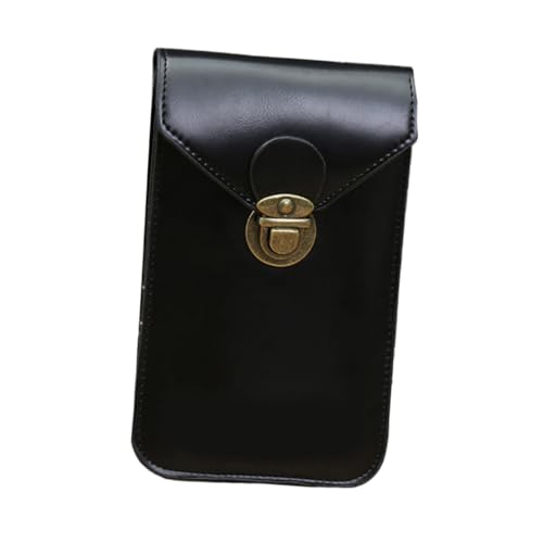 OATIPHO Mini Herren handytasche Dünn und Leicht mit Hasp verschluss Multifunktionale Umhängetasche für Telefon und Pass Modische Kleine Gürteltasche für Sport und Alltag Zufällige Farbe von OATIPHO