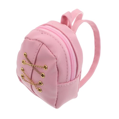 OATIPHO Mini Rucksack mit Reißverschluss Süßer Kleiner Schulranzen für Mädchen Robuster Doll Backpacks mit Münzgeldbörse Vielseitiges Accessoire für Alltagsbedarf von OATIPHO