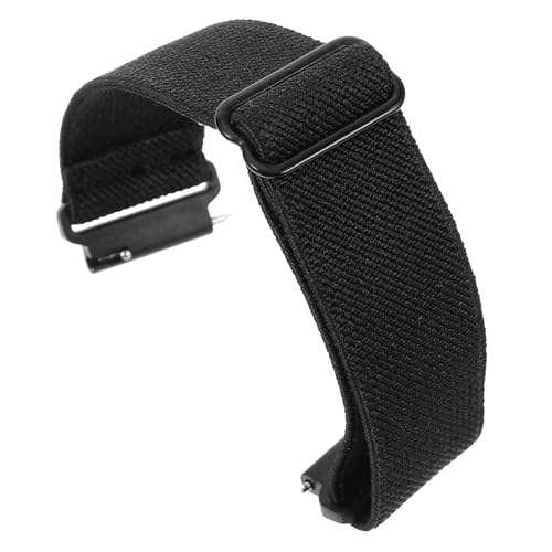 OATIPHO Nylon Armband Schwarz Elastisches Verstellbares Uhrenband Für Und Buds Sport Und Freizeitkompatibel Für Alltag Und Besondere Anlässe von OATIPHO