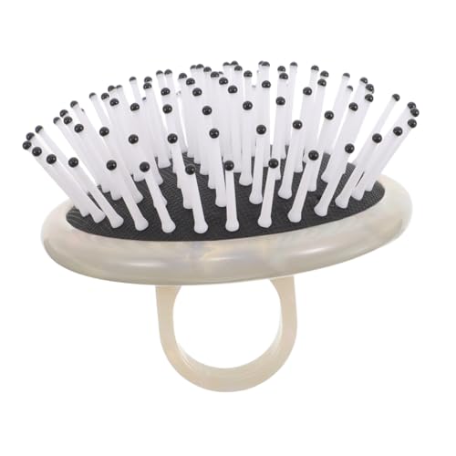 OATIPHO Massagekamm Mit Ring Für Damen Kopfhaut-kehrkamm Aus Acetat Für Sanfte Massage Haarmassagegerät Für Tägliche Haargesundheit Und Styling von OATIPHO