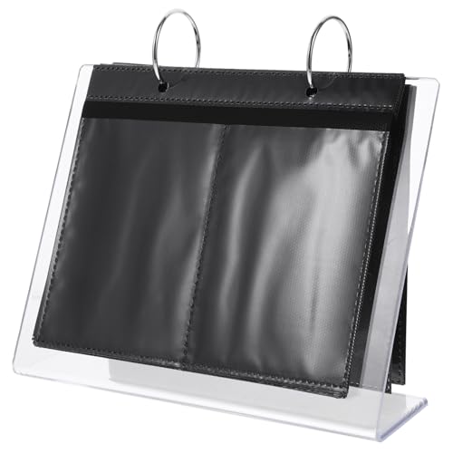 OATIPHO Nagelsticker Organizer Aufbewahrungsalbum Nageldesign Aufbewahrung mit Großem Fassungsvermögen Stabilem Kunststoffgehäuse Individuell Anzeigbar für Maniküre Sticker Display von OATIPHO