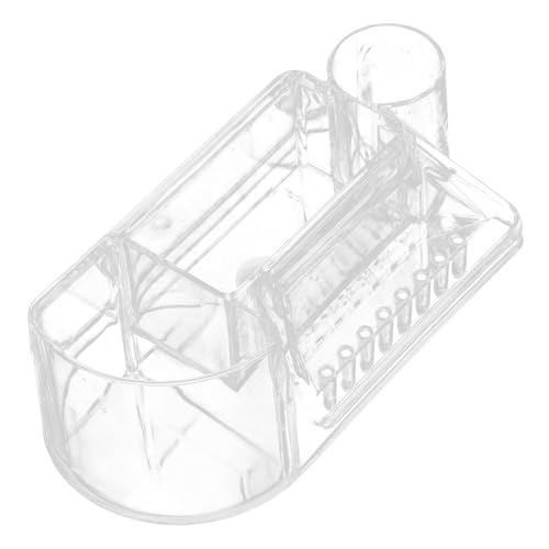 OATIPHO Nail Drill Bit Holder Organizer Box für Nagelbohrer Praktische Aufbewahrungsbox mit Fächern aus Robustem Pc Material für Nagelsalons Heimgebrauch und DIY Nagelkunst von OATIPHO