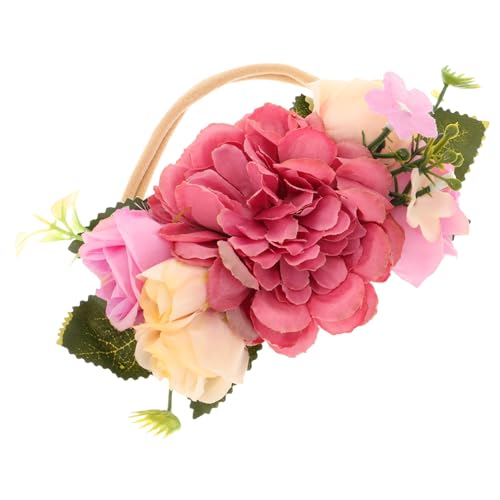 OATIPHO Neugeborenes Blumen Haarband für Elastisches Stirnband Haarschmuck für Shower Geeignet für Mädchen Bequem und Sicher für Partys und Fotoshootings von OATIPHO