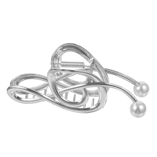 OATIPHO Perlen Haarklammer in Musiknotenform Große Haarklammer Für Dickes Haar Eleganter Haarschmuck Für Damen Tragbare Haarspange Aus Metall Für Festivals Und Besondere Anlässe von OATIPHO