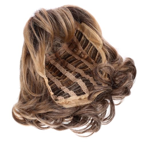 OATIPHO Perücke Für Damen Kurz Und Lockig Aus Hochwertigem Material Natürlich Wirkend Mit Lace Front Geeignet Für Partys Cosplay Und Alltag Gelb von OATIPHO