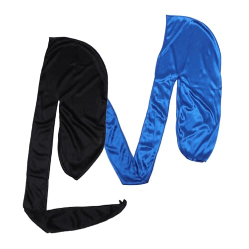 OATIPHO Piraten-stirnband Mit Schwanzbedeckung 2 Stück Damen-kopftuch Turban Weich Und Dehnbar von OATIPHO