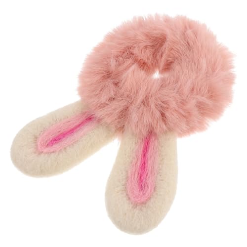 OATIPHO Plüsch Haargummis mit Tierohren für Frauen Elastische Haarbänder Süße Haaraccessoires für Weihnachten und Feste Pferdeschwanzhalter in Verschiedenen Farben für Kostüme und Partys von OATIPHO