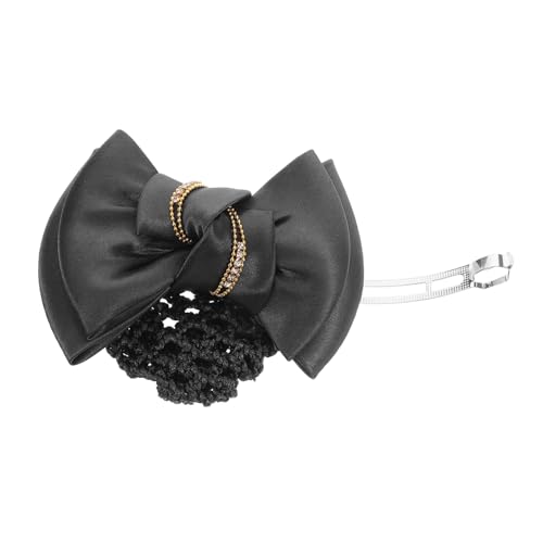 OATIPHO Professionelle Haarnetz Haarklammer mit Strass Damen Haarnetz Dutt Abdeckung für Krankenschwestern und Hotelmitarbeiterinnen Langlebiges Stoff Haaraccessoire Vielseitig Einsetzbar von OATIPHO