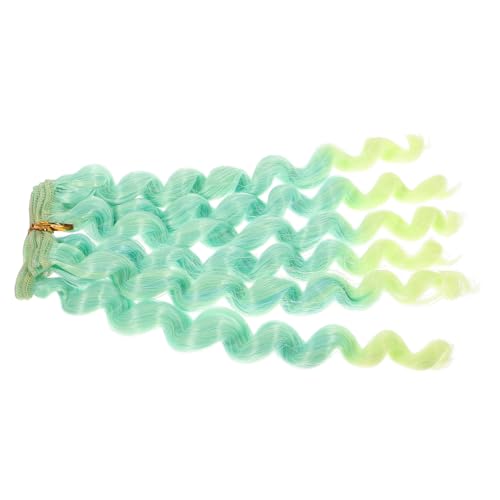 OATIPHO Puppenperücke Lockige Haare DIY Puppenhaarverlängerung Lebensechte Perücke für Baumwollpuppe mit Hochwertigem Hitzebeständigem Material Geeignet für Puppendekoration OATIPHO Puppenperücke Lockige Haare DIY Puppenhaarverlängerung Lebensechte Perücke für Baumwollpuppe mit Hochwertigem Hitzebeständigem Material Geeignet für Puppendekoration von OATIPHO