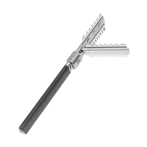 OATIPHO Rasierapparathalter Für Manuelle Rasierapparate Für Männer Halter Für Sichere Herrenrasierer Mattierter Griff Aus Rostfreiem Stahl von OATIPHO