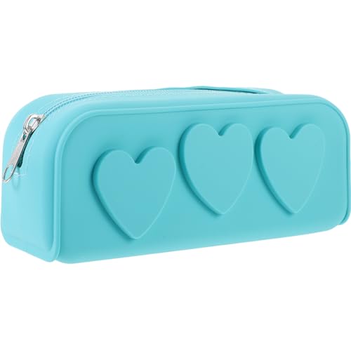 OATIPHO Reise Make Up Pinsel Organizer aus Silikon Tragbare Kosmetiktasche mit Reißverschluss Handliche Pinselaufbewahrung für Damen für Reisen und Desktop Aufbewahrung von OATIPHO