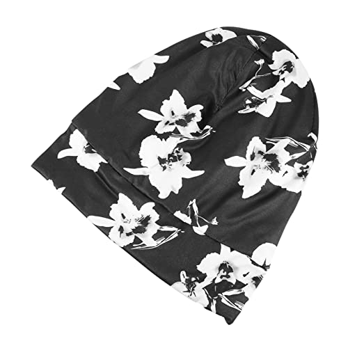 OATIPHO Satin Nacht Haube für Damen Elastische Schlafhaube mit Verstellbarem Design Haarschutz für Haartypen für Erholsame Nacht und Verbesserten Schlafkomfort von OATIPHO