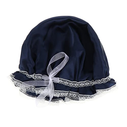 OATIPHO Satin Schlafhaube für Damen und Herren Verstellbare Seidenhaube mit Ripsband Schützt das Haar vor Frizz und Haarausfall während Schlafens für und Nächtlichen Komfort von OATIPHO