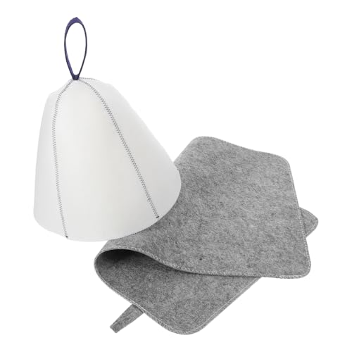OATIPHO Saunahaubenkissen Saunahaube Für Damen Saunahaube Für Herren Saunahut Für Damen Badezubehör Saunahut Für Herren Saunahüte Saunahut Wollhut Für Sauna Wolle Saunahut Spa Hut Filz OATIPHO Saunahaubenkissen Saunahaube Für Damen Saunahaube Für Herren Saunahut Für Damen Badezubehör Saunahut Für Herren Saunahüte Saunahut Wollhut Für Sauna Wolle Saunahut Spa Hut Filz von OATIPHO