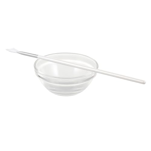 OATIPHO Schlafmaskenpinsel Schlammapplikator Gesichtsmaske Diy Werkzeug Nylonfaser Mischschüssel Für Maskenherstellung Waschbar Wiederverwendbar von OATIPHO