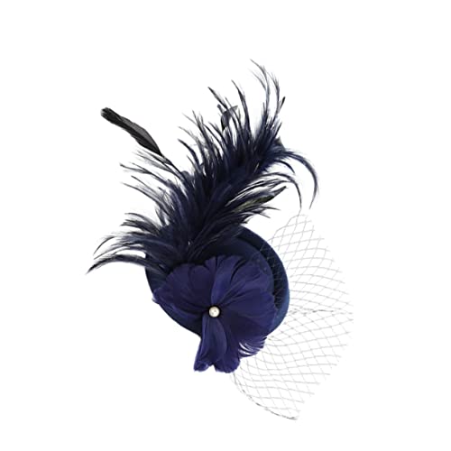 OATIPHO Schleier-mini-zylinder-haarspange – Fascinator-hut Für Frauen Braut Cocktail Festival Perfektes Hochzeitsaccessoire von OATIPHO