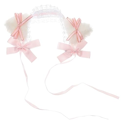 OATIPHO Spitzen-stirnband Mit Katzenohren Für Cosplay-kostüme Accessoire Kawaii-haar-accessoire OATIPHO Spitzen-stirnband Mit Katzenohren Für Cosplay-kostüme Accessoire Kawaii-haar-accessoire von OATIPHO