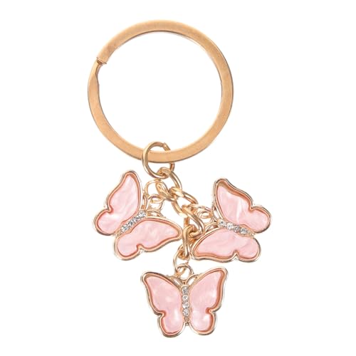 OATIPHO Schlüsselanhänger Metall Mit Buntem Schmetterling Strapazierfähiger Anhänger Für Handtaschen Rucksäcke Und Dekoration Perfektes Für Frauen Und Mädchen von OATIPHO