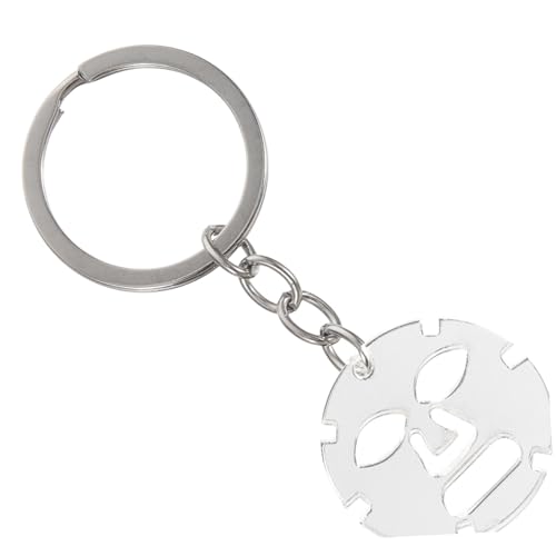 OATIPHO Punk Style Schlüsselanhänger Mit Gesichtsmaske Dekorativer Schlüsselbund Trendiger Taschenanhänger Kreative Accessoires Für Frauen Und Männer Einzigartiges Design Für OATIPHO Punk Style Schlüsselanhänger Mit Gesichtsmaske Dekorativer Schlüsselbund Trendiger Taschenanhänger Kreative Accessoires Für Frauen Und Männer Einzigartiges Design Für von OATIPHO