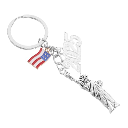 OATIPHO Schlüsselanhänger Freiheitsstatue Metall Schlüsselring Andenken Dekoration Handtasche Auto OATIPHO Schlüsselanhänger Freiheitsstatue Metall Schlüsselring Andenken Dekoration Handtasche Auto von OATIPHO