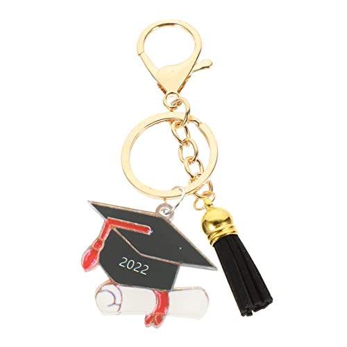 OATIPHO Graduierungs-schlüsselanhänger Mit Quaste Kreativer Dekorativer Schlüsselring Für Abschlussfeier Erinnerungsstück Für Absolventen Elegantes Design Für Studenten Und Feiern von OATIPHO