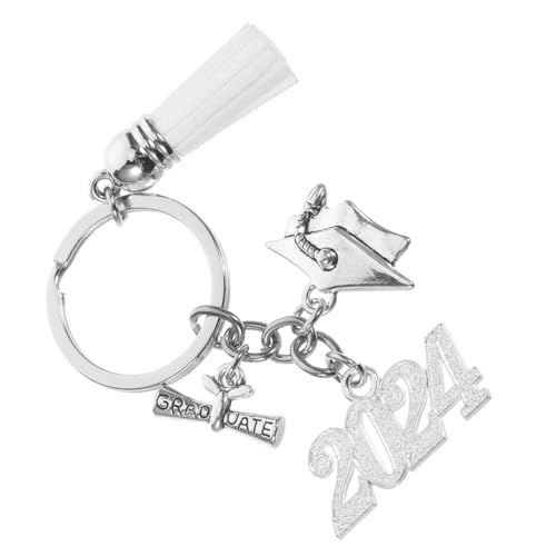 OATIPHO Bachelor Hut Schlüsselanhänger 2024 Graduierung Präsentieren Mode Tasche Hängende Dekoration von OATIPHO