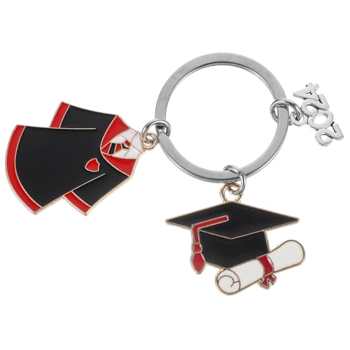 OATIPHO Bedruckter Schlüsselanhänger Rundes Schlüsselband für Den Schulabschluss Einfacher Autoschlüsselanhänger von OATIPHO