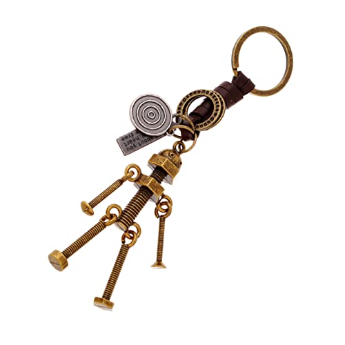 OATIPHO Roboter Schlüsselanhänger Retro Design Schlüsselring Anhänger Kleine Dekoration Für Schlüssel Tasche Oder Rucksack Tolles Für Männer Und Frauen von OATIPHO