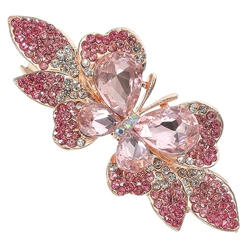 OATIPHO Strass Haarspange Für Damen Federhaarspange Mit Kristallsteinen Für Langes Oder Kurzes Haar Geeignet Für Alltag Fotoshootings Oder Partys von OATIPHO