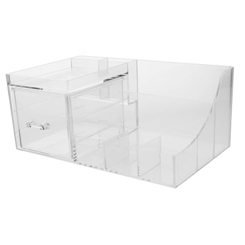 OATIPHO Schminktisch-organizer Mit Mehreren Für Kosmetik Und Schönheitsprodukte Transparentes Material Für Einfachen Überblick Und Zugriff Kompakt Und Langlebig Für Badezimmer Oder von OATIPHO