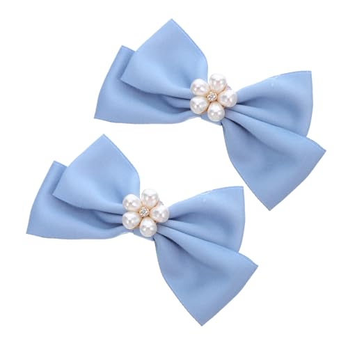 OATIPHO Schuhschleifen Zum Anklipsen Abnehmbare Schuhschnallen Mit Schleife Perlenschuhanhänger Für Hochzeiten Diy-schuhanhänger Für Brautschuhe Brautschuhanhänger Aus Legierung von OATIPHO