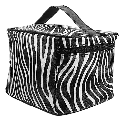 OATIPHO Make Up Tasche Organizer Große Kapazität Tragbare Kulturbeutel für Reisen PU Leder mit Fächern von OATIPHO