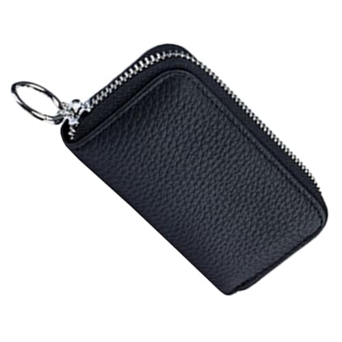 OATIPHO Schwarzes Schlüsselmäppchen aus Langlebigem Material Multifunktionaler Organizer für Autoschlüssel und Diverse Schlüsseltypen Schmutzabweisend Kompakt und Einsetzbar von OATIPHO