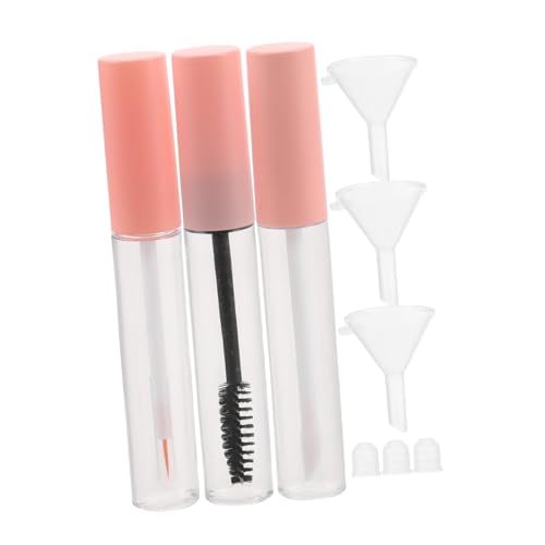 OATIPHO Set Mit Mascara Trichter In Flaschen Lipgloss Wimpern Werkzeug Nachfüllbare Kosmetiktuben Wimpernkleber Aufbewahrungsbehälter Leere Make Up Behälter von OATIPHO
