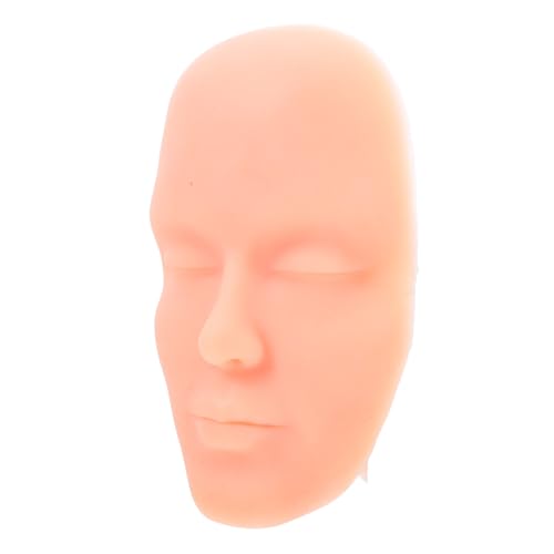 OATIPHO Silikon-gesicht Für Tattoo-übung Make-up-training Augenbrauen-eyeliner-praxis Lippen-tattoo-übungshaut Realistische Hauttextur Für Effektive Styling-techniken von OATIPHO
