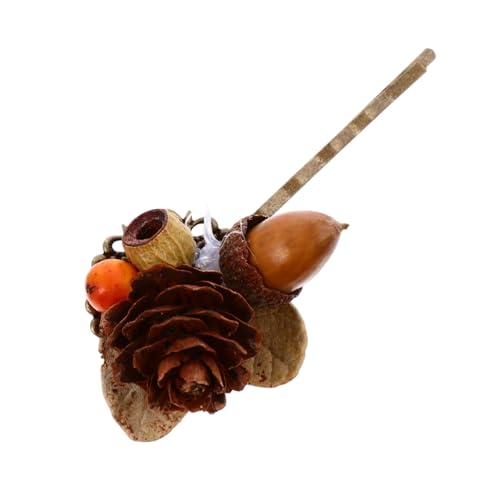 OATIPHO Simulation Haarspange Für Herbst Vintage Design Handgemacht Kopfschmuck Haarschmuck Für Mädchen Bequeme Für Winter von OATIPHO