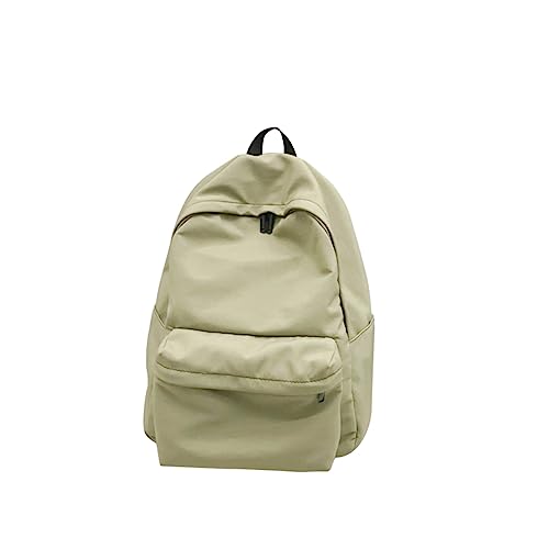 OATIPHO Solid Color Rucksack Für Studenten Multifunktionale Campus-Tasche Für Männer Und Frauen Hellgrün Große Kapazität Praktisches Design Langlebig Diebstahlsicher von OATIPHO