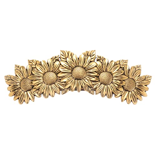 OATIPHO Vintage Sonnenblume Haarklammer Aus Legierung Für Damen Elegante Haarspange Für Dickes Haar Leicht Und Tragbar Für Besondere Anlässe Und Alltägliche Styles von OATIPHO