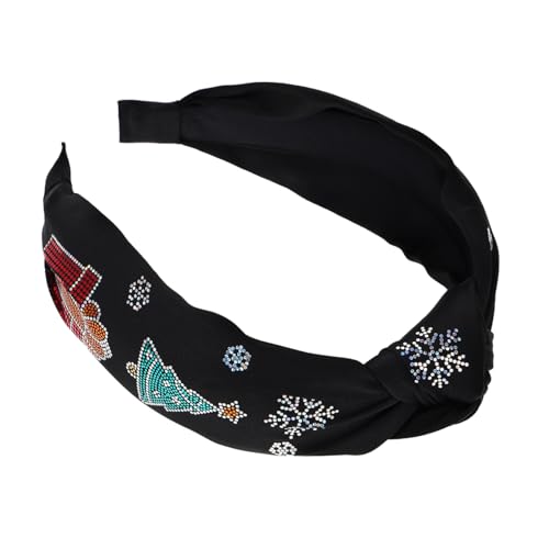 OATIPHO Elegantes Breites Knoten-stirnband Für Frauen Festliches Weihnachts-haaraccessoire Für Feiertagsfeiern Für Weihnachts Und Neujahrsfeiern Mit Charmantem Weihnachtsmuster Und von OATIPHO