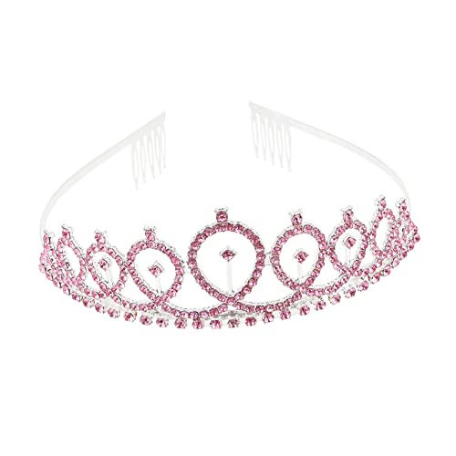 OATIPHO Strass Krone Braut Haarschmuck Hochzeit Tiara für Besondere Anlässe Langlebiges Material Einfach zu Tragen für Hochzeiten Partys und Fotoshootings von OATIPHO