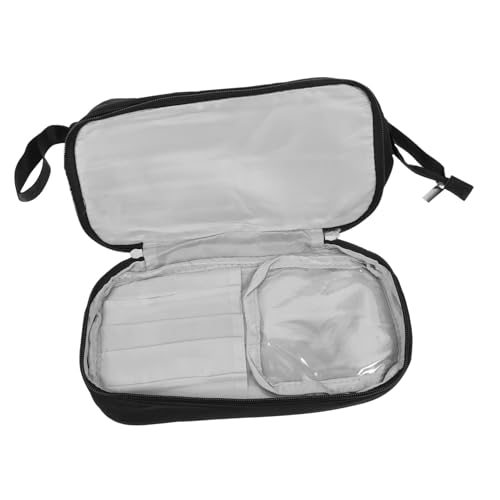 OATIPHO Stylische Kosmetiktasche Wasserdichter Tragbarer Make Up Organizer für Reisen Große Kapazität für Schule Büro Urlaub Fitnessstudio und Camping von OATIPHO