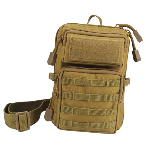 OATIPHO Taktische Tasche Klein Leicht mit Stabilem Reißverschluss und Verstellbarem Schultergurt für Camping Wandern Outdoor Reiseapotheke Organizer von OATIPHO