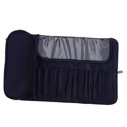 OATIPHO Tasche Für Make-up-Pinsel Reise-Make-up-pinseltasche Make -up -behälter Kosmetikkoffer Organizer Für Make-up-Pinsel Kosmetischer Beutel Make -up -pinselbeutel Polyester Blau OATIPHO Tasche Für Make-up-Pinsel Reise-Make-up-pinseltasche Make -up -behälter Kosmetikkoffer Organizer Für Make-up-Pinsel Kosmetischer Beutel Make -up -pinselbeutel Polyester Blau von OATIPHO