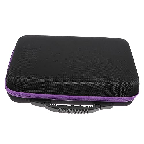 OATIPHO Tragbare Flaschen Aufbewahrungstasche für Ätherische Öle Organizer für Flaschen für Reisen Robust und Lichtgeschützt Farbton von OATIPHO