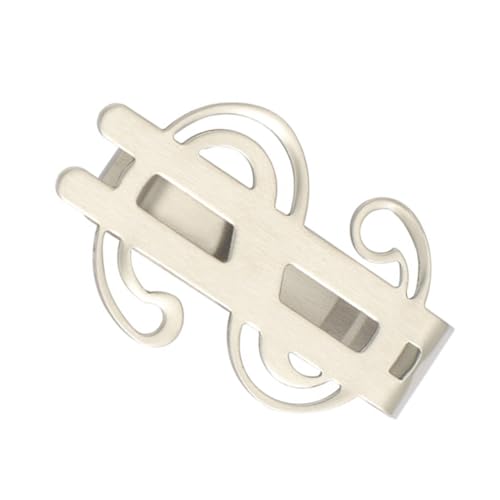 OATIPHO Praktischer Edelstahl-Clip Büro-Clip Metall-Scheck-Clip Aufbewahrungs-Clip Für Bargeld von OATIPHO